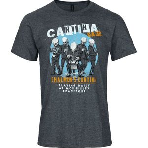 Star Wars Cantina Band Heren T-shirt - gemêleerd antraciet - S