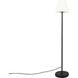 QAZQA virginia - Design Vloerlamp | Staande Lamp - 1 lichts - H 135 cm - Zwart - Buitenverlichting