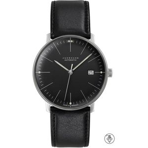 Junghans Max Bill 27/4701.02 - automaat - horloge - klassiek - heren - dames - vintage - zwarte wijzerplaat - vintage - luxe cadeau