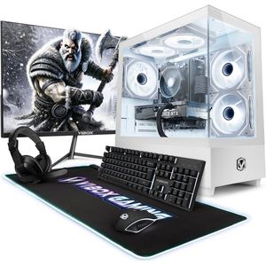 Vibox V-174 Gaming PC Set - Ryzen 5 5500 - RTX 5060 - 16GB RAM - 1TB NVMe SSD - Windows 11 - WiFi