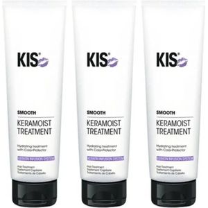 KIS Smooth KeraMoist Treatment Triple Set - 3x150ml