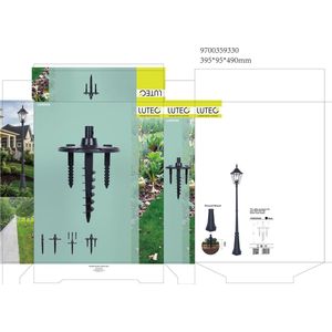 Spike - London - Aluminiumpost - Voor Onverharde Oppervlakken