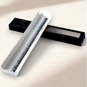 Ribbon Fast Lashes | Minimale Volume | Stijl Beyoncé | Fast Lash Segment | 10 mm | DIY Wimperextensions | Nepwimpers | Wimperplukjes