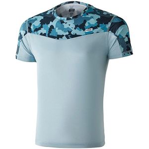 42k Running Ares T-shirt Met Korte Mouwen Grijs XL Man