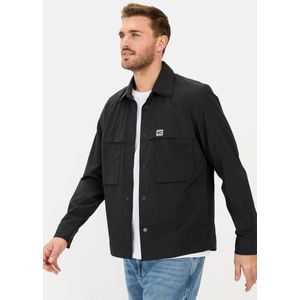 camel active Functioneel overshirt gemaakt van een katoenmix - Maat menswear-L - Donkerblauw