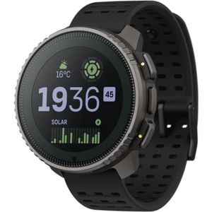 GPS-sporthorloge - ALTIMETER - SUUNTO - VERTICAL TITANIUM SOLAR BLACK Schermdiameter 49 mm