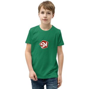 Vvspartanen - Jongeren T-shirt met korte mouwen - Black, S