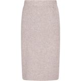 DreiMaster - Klassik - Kokerrok - Grijs - Knielengte - Slanke Pasvorm