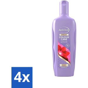 Andrélon - Colour Care - Shampoo - Sulfaatvrij - 300 ml - Voordeelverpakking - 4 stuks