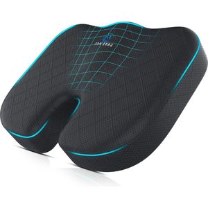 Zitkussen orthopedisch & ergonomisch voor stuit - wigkussen met comfortabele ondersteuning