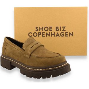 Copenhagen Shoebizz Shoe Biz Copenhagen dames Violet Suede kaki KAKI 38