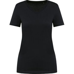Kariban Premium Supima® dames-T-shirt V-hals korte mouwen PK305 - Black - XL