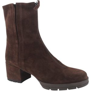 Unisa - JECKO_BS - Enkellaarzen - Bruin - Gekleed