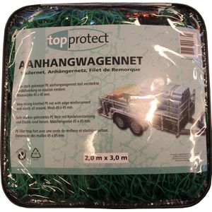 Topprotect Aanhangwagennet Economy - 2x3m