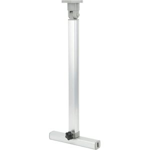 Opvouwbare aluminium stangsteun 590-775 mm hoogte voor campers, caravans, boten en binnenbalkons - Ideaal voor content in