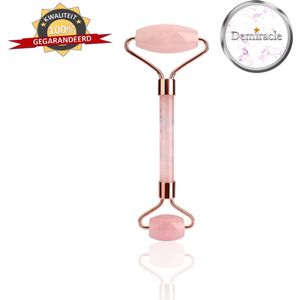 Rose Quartz Face Roller - Valentijnsdag - Cadeau - Gezichtsroller - Massage Roller - Jade Roller - Rimpelverwijdering - Ontspanning - Kwaliteit