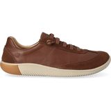 Keen - KNX T-Toe - Heren Sneakers - Dark Earth/Plaza Taupe - Leer