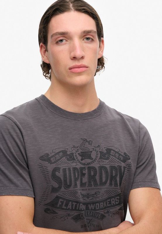 Superdry - Workwear T-shirt - Heren - T-shirts