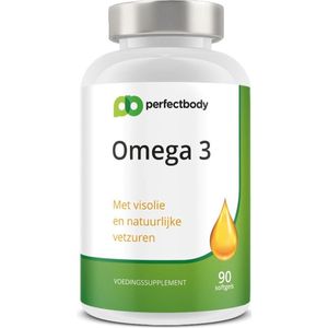 Omega 3 Capsules (1000 Mg) - 90 Softgels - PerfectBody.nl