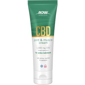 NOW Foods, CBD Gewrichts- en Spiercrème 118g