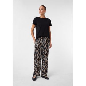 comma - Culotte - Dierenprint - Losvallend - Satijnen Broek