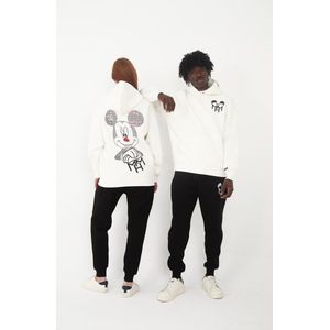 Make Me Happy Trainingspak |Trainingspak Katoen - Dikke pak Met capuchon- Mannen Trainingspak Compleet Set trui + Broek XL