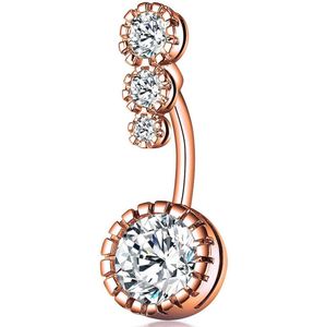 Navel Piercing - Rose Goud