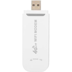 Mobile Hotspot, 4G LTE Portable Wireless WiFi Router with SIM Card Slot for Travel, Up to 150Mbps, Pocket WiFi USB Mode Support for B1/B3/B5 FDD B1 3G WCDMA