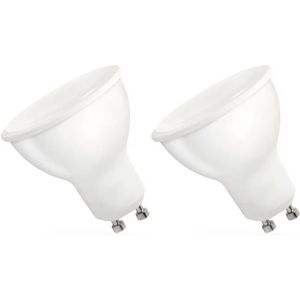Spectrum - LED Lamp - GU10 - 4W - 230V - 310 Lumen - 4000K Neutraal Wit - 2 stuks