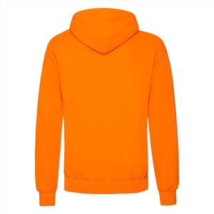 Fruit of the Loom - Classic Hoodie - Oranje - S
