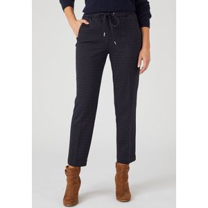 Damart - 7/8-broek pull-on stretch milano breisel - Dames - Blauw - 52