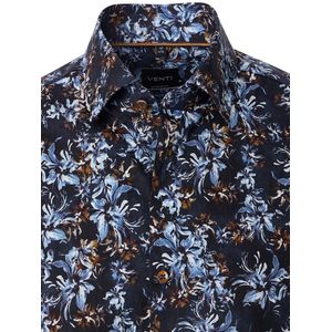 Venti Overhemd Met Motief Kent Boord Modern Fit - XL