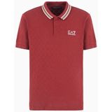 Ea7 Emporio Armani 6dpf14-pjzsz Korte Mouw Poloshirt Rood L Man