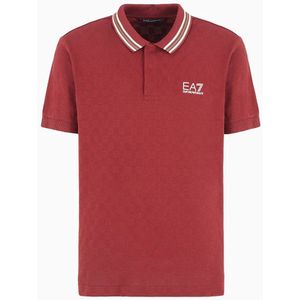 Ea7 Emporio Armani 6dpf14-pjzsz Korte Mouw Poloshirt Rood L Man
