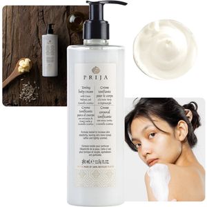 PRIJA Natuurlijke verstevigende lichaamscrème met pompje HIPOALERGISCH met walnotenextract 380 ml