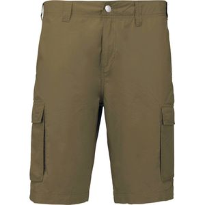 Kariban Lichte herenbermuda met diverse zakken K755 - Light khaki - 56 NL (50 FR)