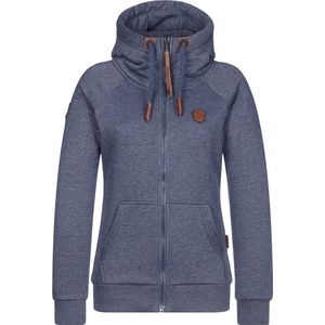 Naketano - Brazzo 1801-0301 - Hoodie - Indigo Blue Melange