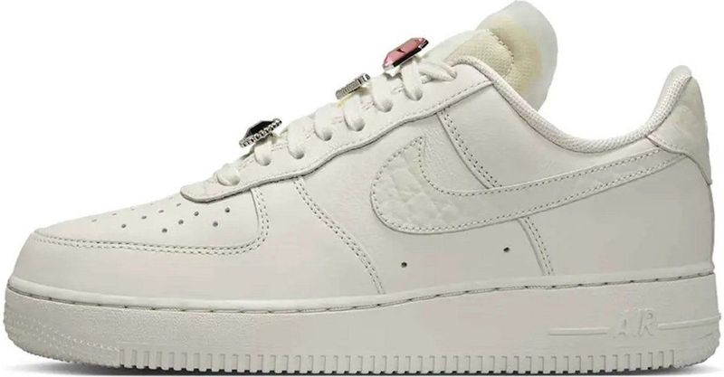 Nike - Air Force 1 Low Premium - Damesschoen - Grijs - Leer