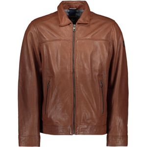 Donders Jas Leather Jacket 52464 451 Ginger Bread Mannen Maat - 56