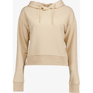 Osaga cropped dames hoodie beige - Maat XXL