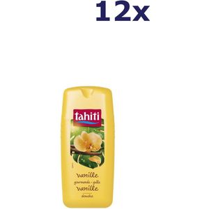 12x Tahiti Douchegel - 300ml - vanille