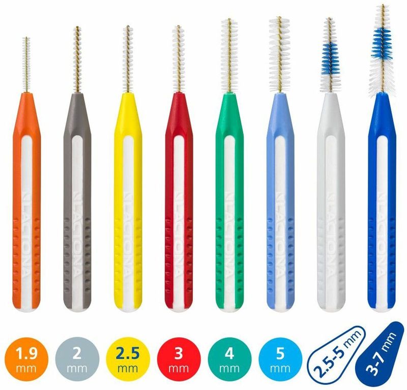 6x Lactona EasyGrip Ragers Recht XXX-Small 2mm Grijs 5 stuks