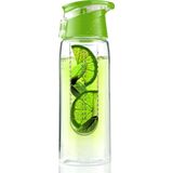 Asobu Flavour It 2 Go Drinkbeker - Incl. Fruitinfuser - 600 ml - Groen