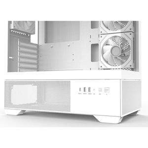 Behuizing zonder voeding - ZALMAN CHRONIX - Mid-tower - ATX-formaat - Zwart