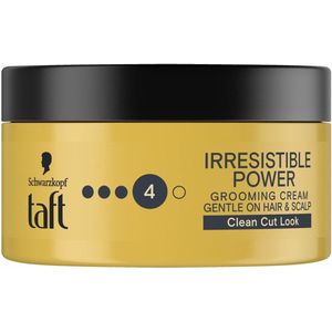 Taft - Irresistible Power 4 - Grooming Cream - Gladde finish - 100 ml - 1 stuk