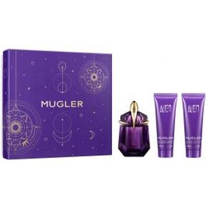 Thierry Mugler Alien Giftset - 30 ml eau de parfum spray + 50 ml showergel + 50 ml bodylotion - cadeauset voor dames