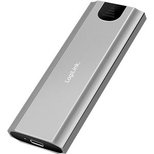 LogiLink - UA0439 - Harddisk Behuizing - Zilver - Voor M.2 2242, 2260, 2230, 2280