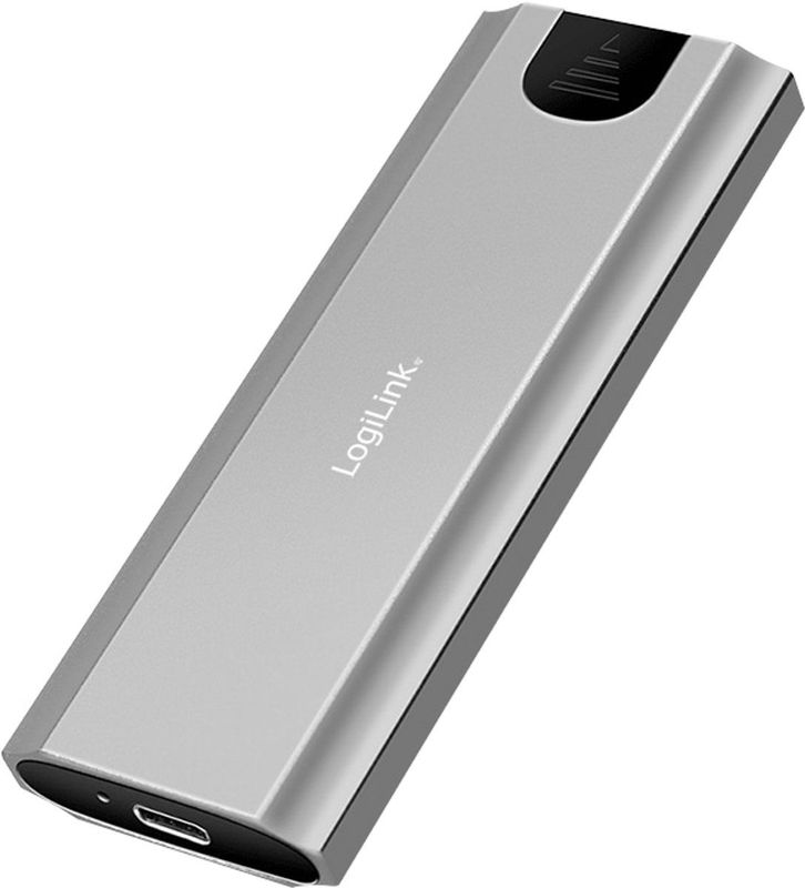 LogiLink - UA0439 - Harddisk Behuizing - Zilver - Voor M.2 2242, 2260, 2230, 2280