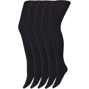 Gekleurde panty’s | Micro | 60 Denier | Merk: Marianne | Maat: S t/m XXL | Kleur: Donker blauw | 5 Paar