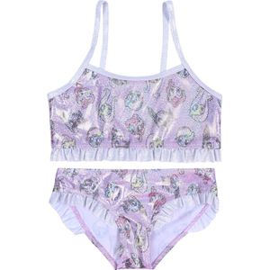 My Little Pony paars glinsterend zwempak, slipje en topje